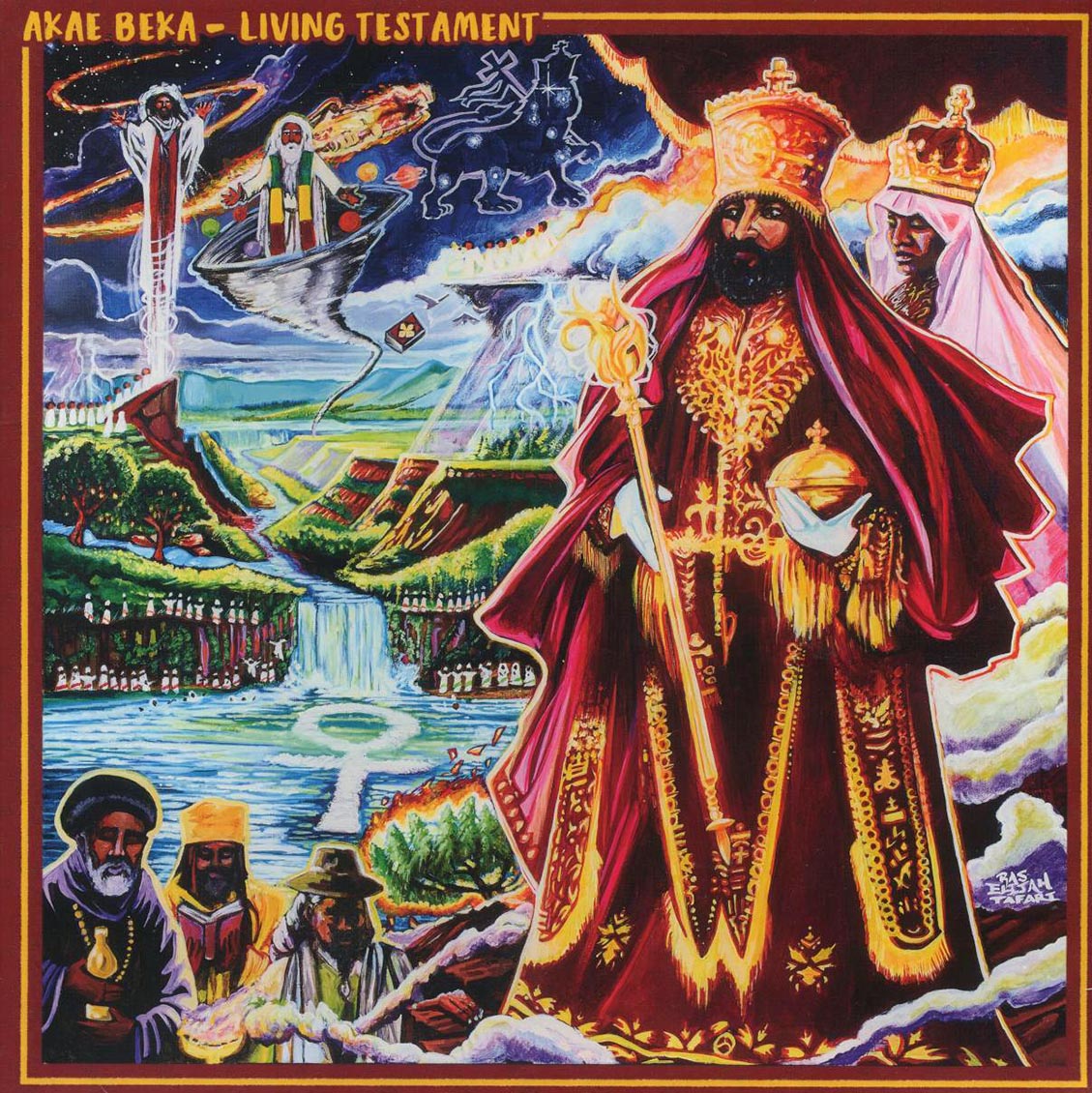 Akae Beka (Vaughn Benjamin/Midnite) - Living Testament - Vinyl LP