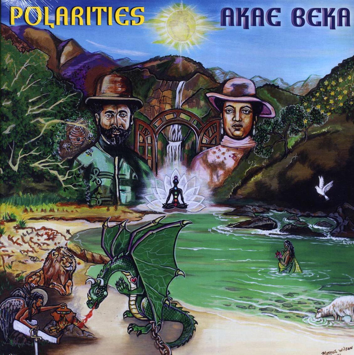 Akae Beka (Vaughn Benjamin/Midnite) - Polarities - Vinyl LP