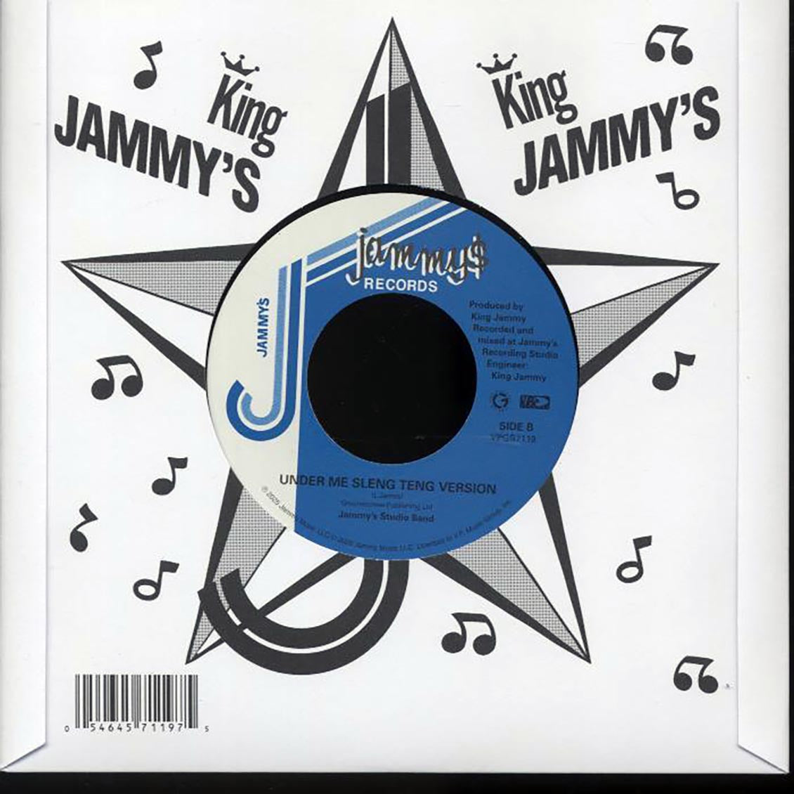 Wayne Smith - Under Me Sleng Teng  /  Prince Jammy - Version (rhythm: "Sleng Teng") - 7", 7"