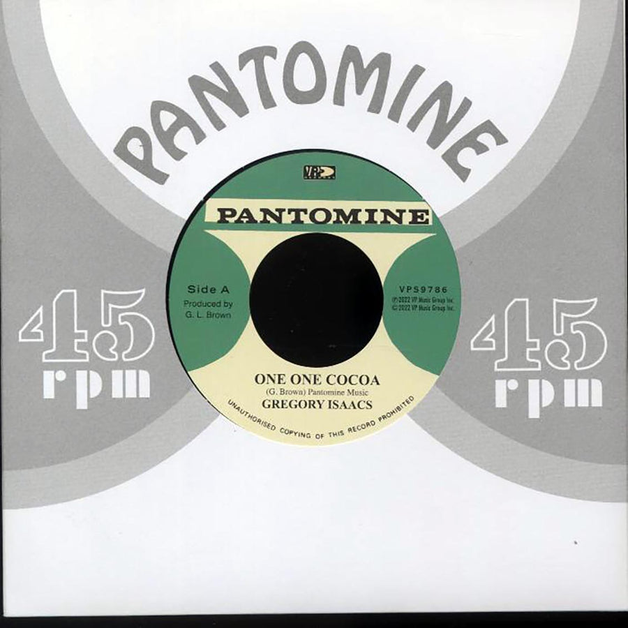 Gregory Isaacs - One One Cocoa  /  Glen Brown - Take A Step - 7", 7"