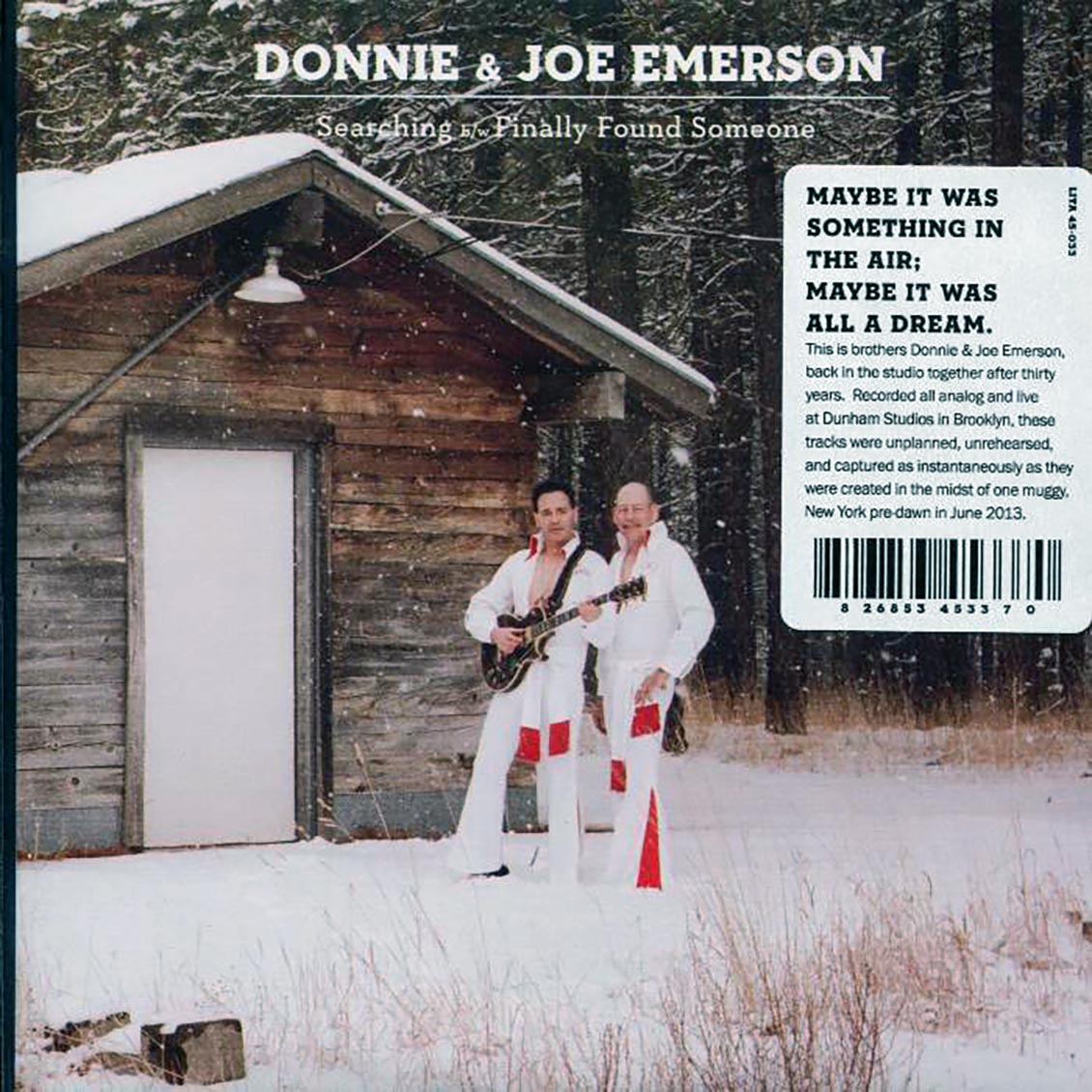Donnie & Joe Emerson - Searching  /  Donnie & Joe Emerson - Finally Found Someone - 7"