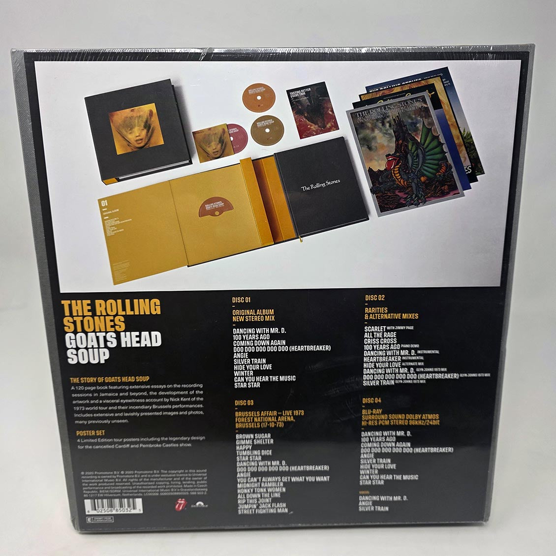 The Rolling Stones - Goats Head Soup: Super Deluxe Edition (3xCD) (incl. large booklet) (incl. large book) (LP-size box set) (incl. blu-ray) - CD, CD