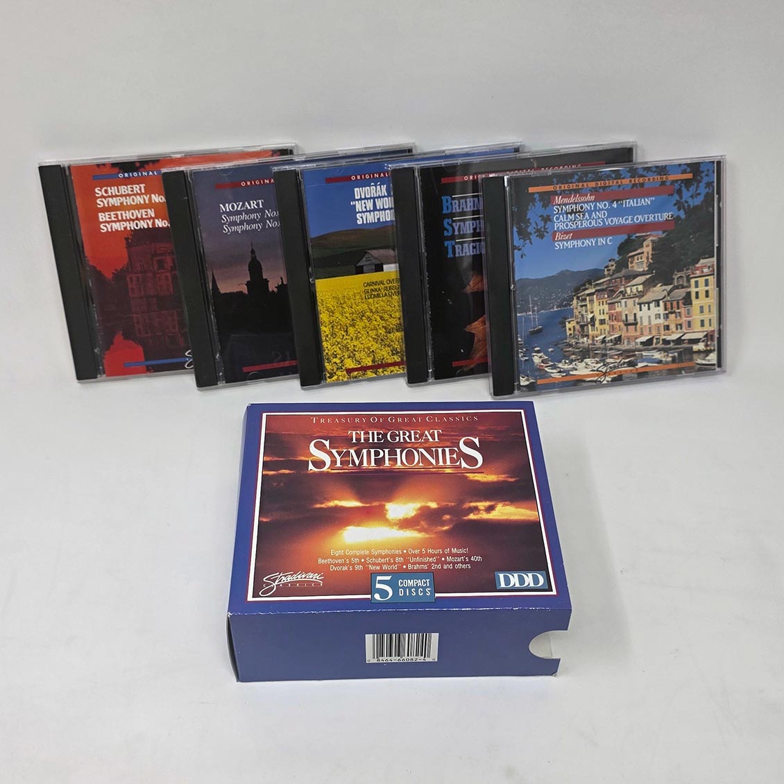 Ljubljana Symphony Orchestra - The Great Symphonies (5xCD) (box set) - CD