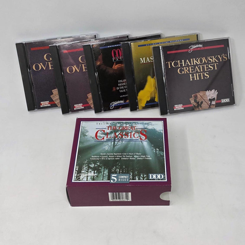 Ljubljana Symphony Orchestra - The Great Classics (5xCD) (box set) - CD