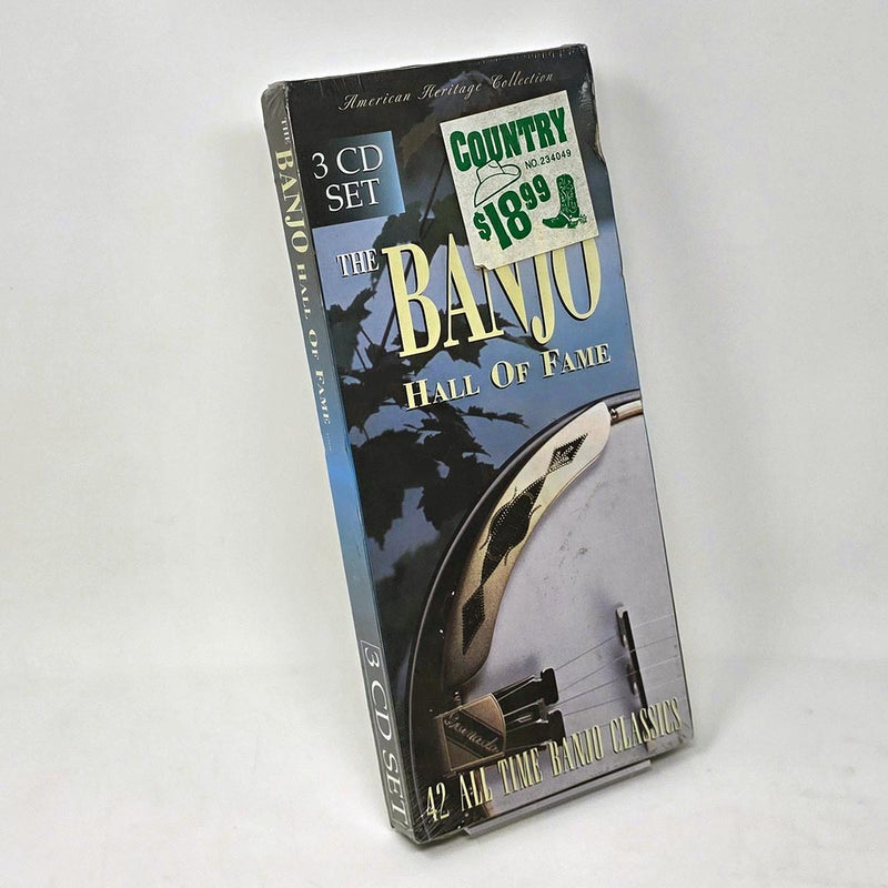 The Osbourne Brothers, Lester Flatt, The Nashville Superpickers, Don Reno, Etc. - The Banjo Hall Of Fame: 42 All Time Banjo Classics (3xCD) (box set) - CD