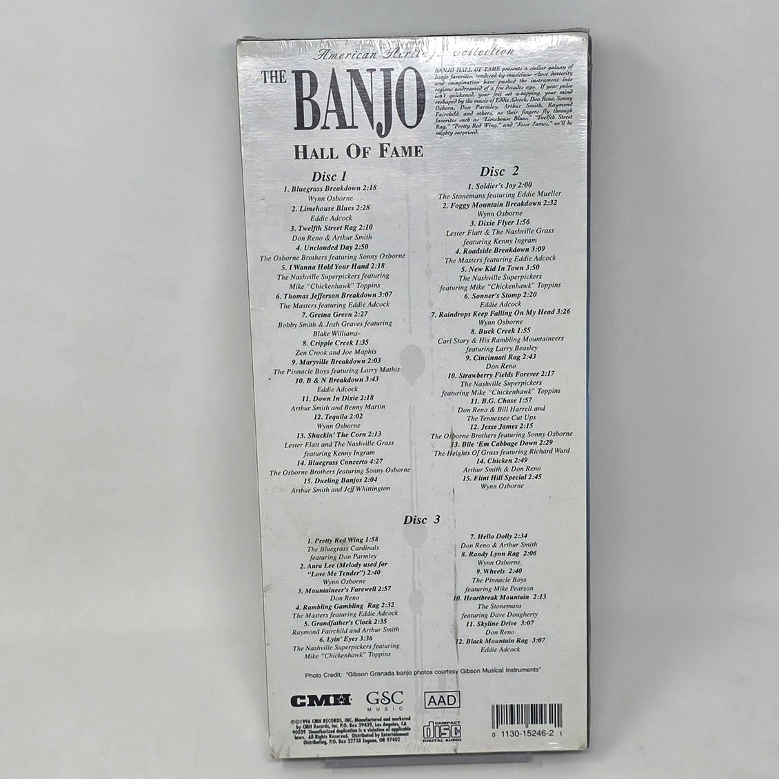 The Osbourne Brothers, Lester Flatt, The Nashville Superpickers, Don Reno, Etc. - The Banjo Hall Of Fame: 42 All Time Banjo Classics (3xCD) (box set) - CD, CD