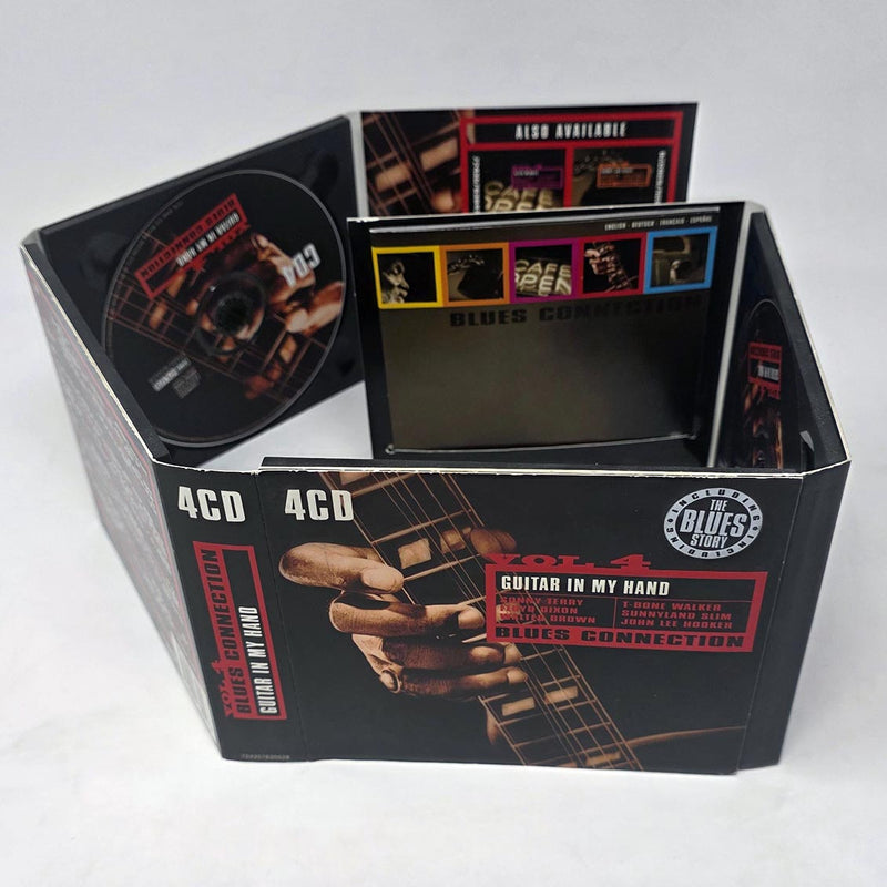 John Lee Hooker, Floyd Dixon, Sonny Terry, Walter Brown, Etc. - Blues Connection Volue 4: Guitar In My Hand (71 tracks) (4xCD) - CD