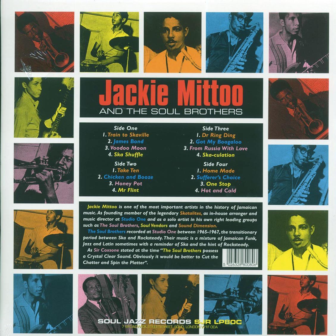 Jackie Mittoo, The Soul Brothers - Last Train To Skaville (2xLP) (green vinyl) - Vinyl LP, LP