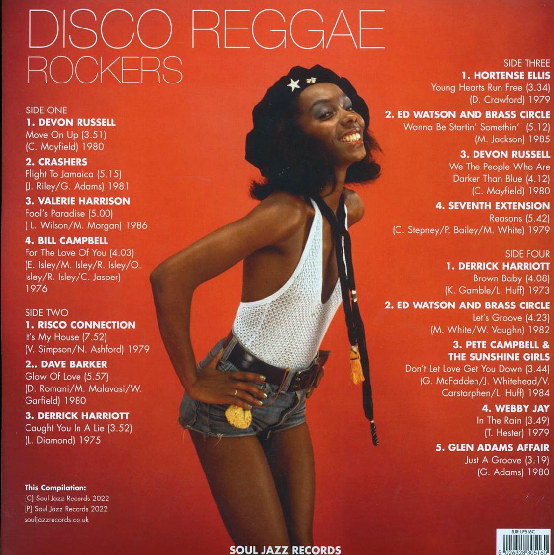 Derrick Harriott, Devon Russell, Glen Adams, Risco Connection, Etc. - Disco Reggae Rockers (2xLP) (yellow vinyl) - Vinyl LP, LP