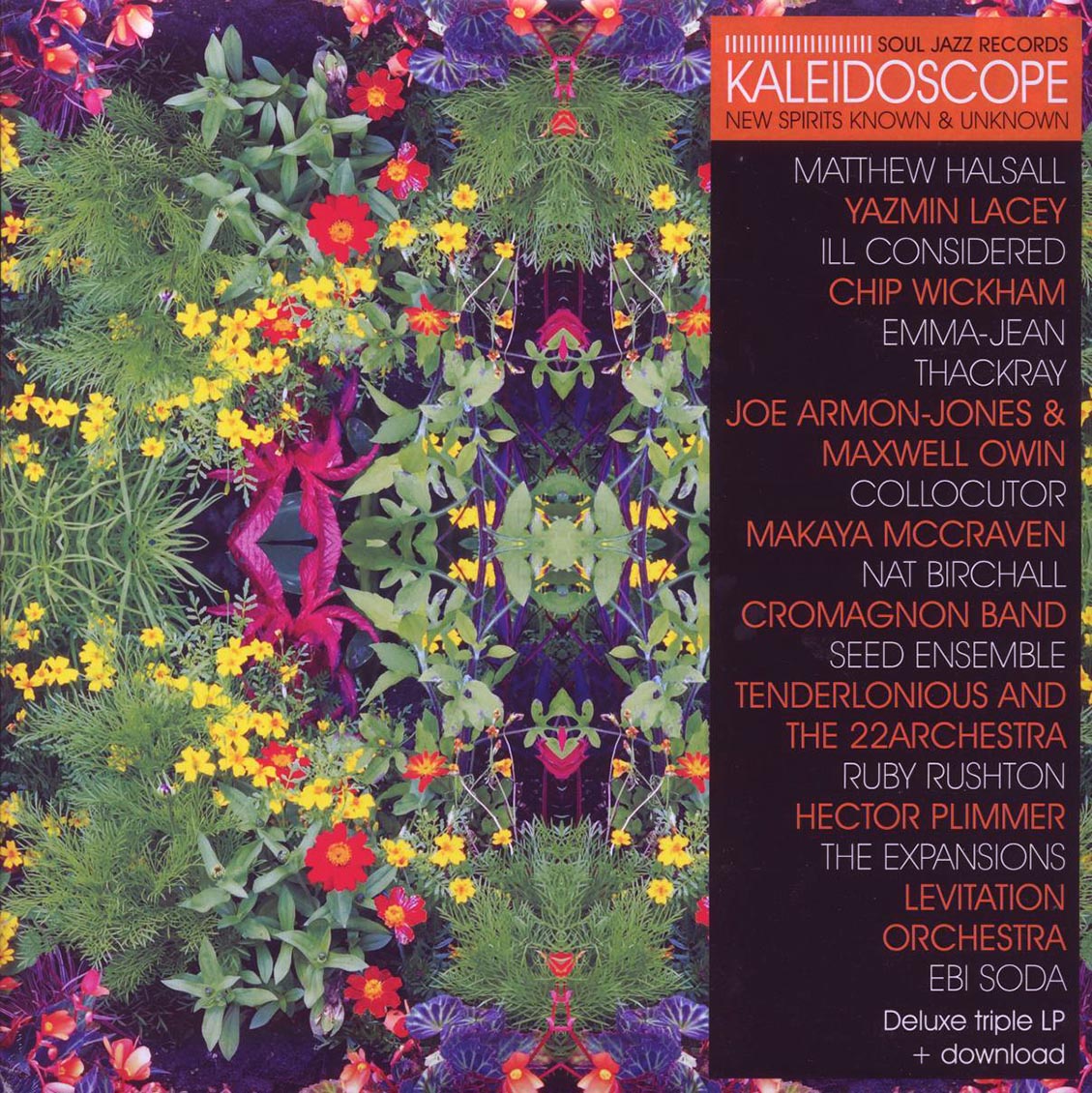 Matthew Halsall, Yazmin Lacey, Ill Considered, Etc. - Kaleidoscope: New Spirits Known & Unknown (3xLP) - Vinyl LP
