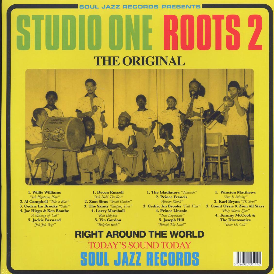 The Gladiators, Willie Williams, Credic Brooks, Al Campbell, Joseph Hill, Count Ossie, Etc. - Studio One Roots 2 (ltd. ed.) (2xLP) (green vinyl) - Vinyl LP, LP