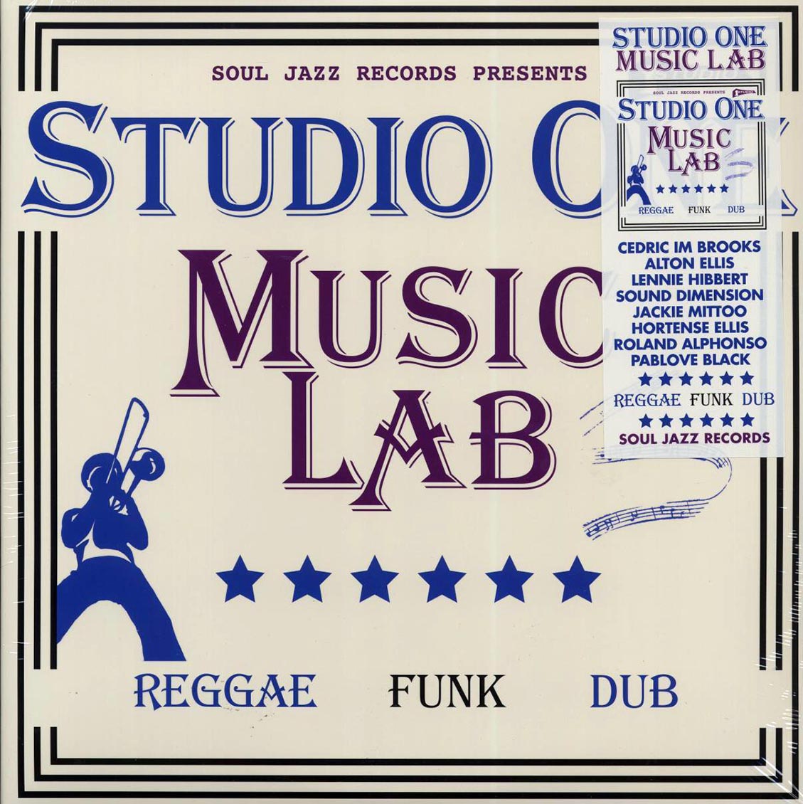 Sound Dimension, Jackie Mittoo, Lennie Hibbert, Cedric Brooks, Etc. - Studio One Music Lab (2xLP) - Vinyl LP