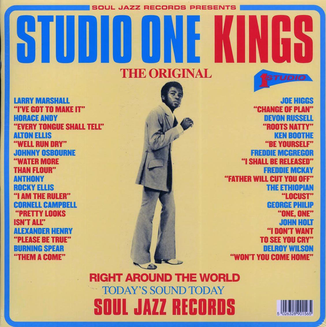 Larry Marshall, Horace Andy, Johnny Osbourne, Ken Boothe, The Ethiopian, Etc. - Studio One Kings (ltd. ed.) (2xLP) (yellow vinyl) - Vinyl LP, LP
