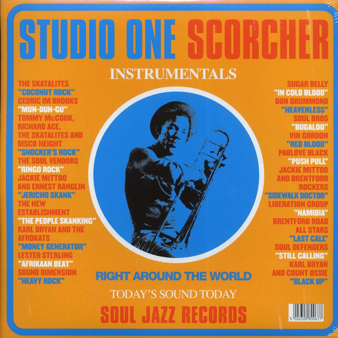 The Skatalites, Soul Vendors, Sound Dimension, Cedric Brooks, Etc. - Studio One Scorcher: Instrumentals (ltd. ed.) (3xLP) (orange vinyl) - Vinyl LP, LP