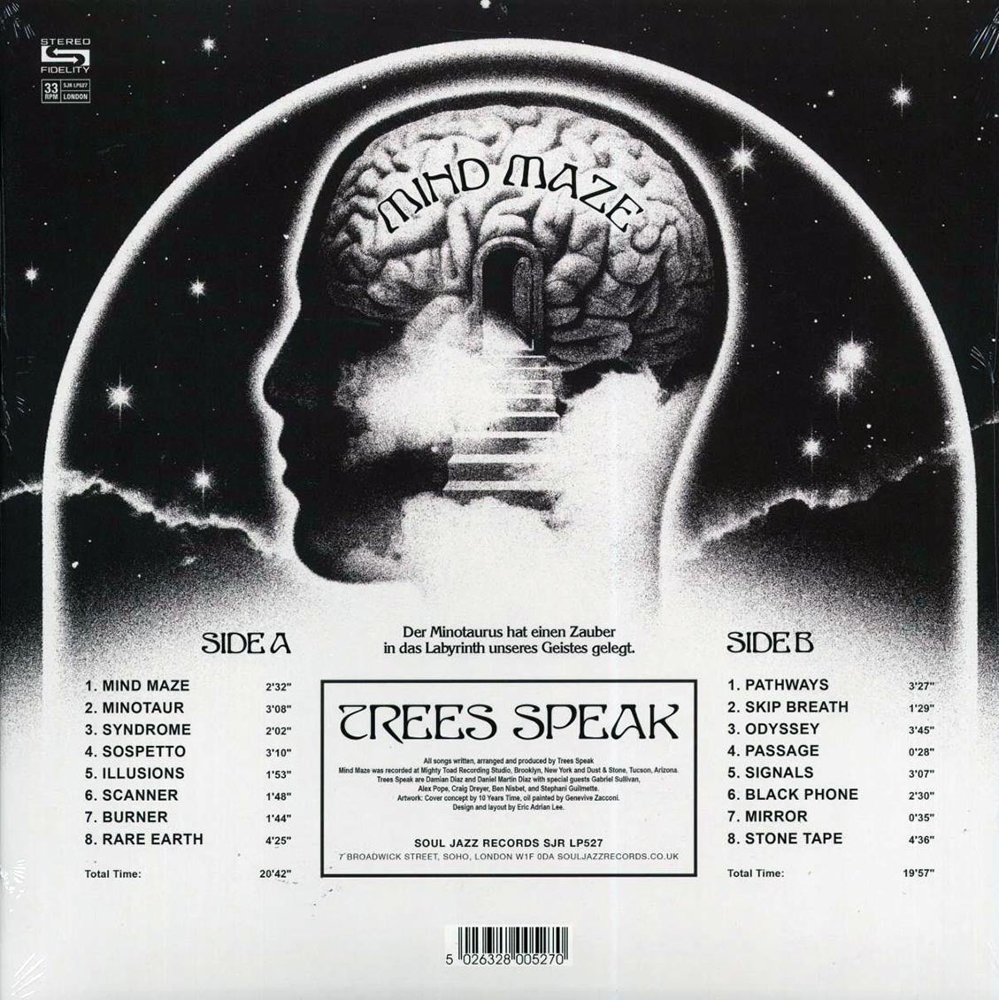 Trees Speak - Mind Maze (ltd. ed.) (incl. 7") - Vinyl LP, LP