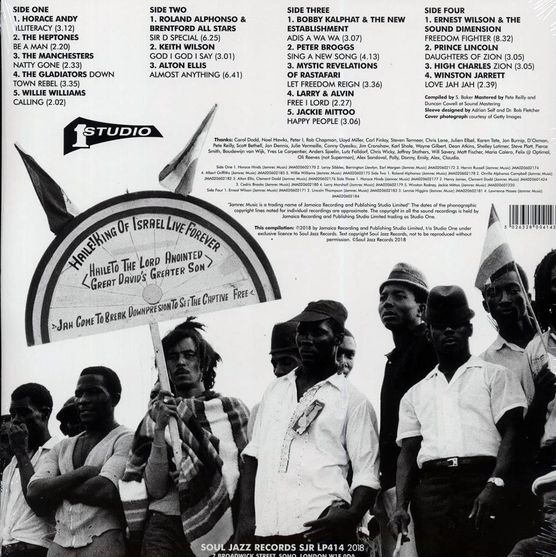 The Gladiators, Willie Williams, The Heptones, Horace Andy, Etc. - Black Man’s Pride 2: Righteous Are The Sons And Daughters Of Jah (2xLP) - Vinyl LP, LP