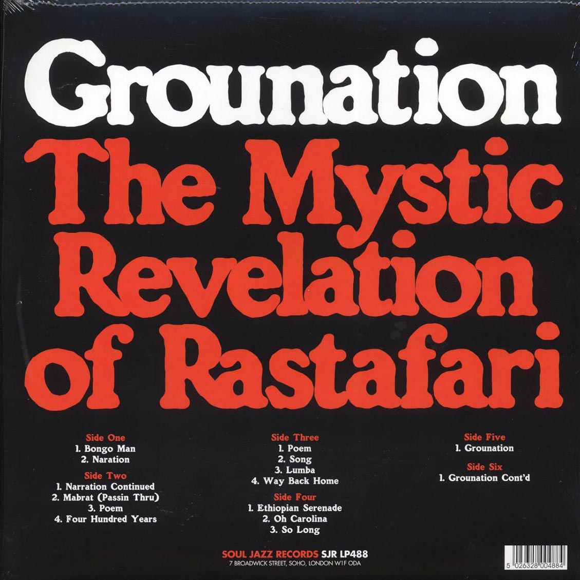 Count Ossie & The Mystic Revelation Of Rastafari - Grounation (ltd. ed.) (3xLP) - Vinyl LP, LP