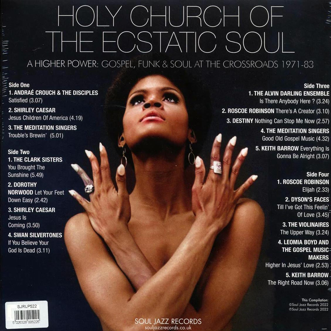 Dorothy Norwood, The Clark Sisters, Roscoe Robinson, Etc. - Holy Church Of The Ecstatic Soul (A Higher Power: Gospel, Funk & Soul At The Crossroads 1971-83) (2xLP) - Vinyl LP, LP