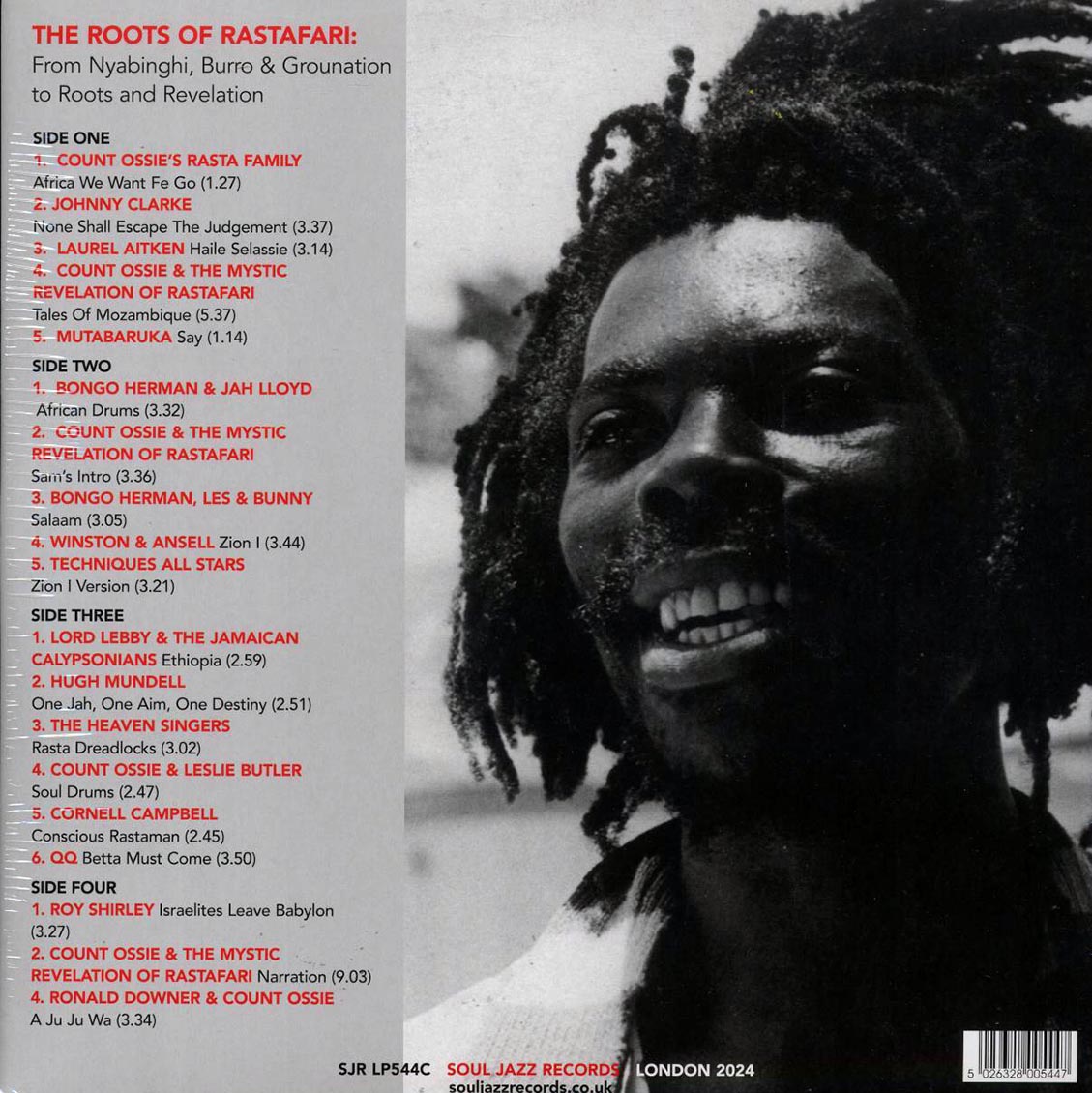 Count Ossie, Johnny Clarke, Bongo Herman, Hugh Mundell, Roy Shirley, Etc. - Rastafari: The Dreads Enter Babylon 1955-83 (2xLP) (180g) (blue vinyl) - Vinyl LP, LP