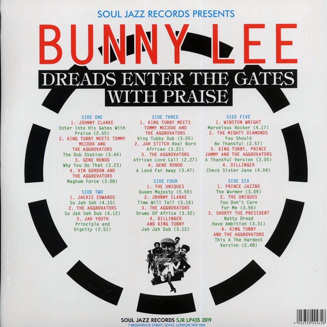 Bunny Lee, King Tubby, Johnny Clarke, Dillinger, Prince Jazzbo, The Uniques, Etc. - Dreads Enter The Gates With Praise (3xLP) - Vinyl LP, LP