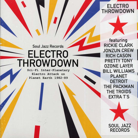 Various - Electro Throwdown: Sci-Fi Inter-Planetary Electro Attack On Planet Earth 1982-89 (2xLP) - Vinyl LP, LP