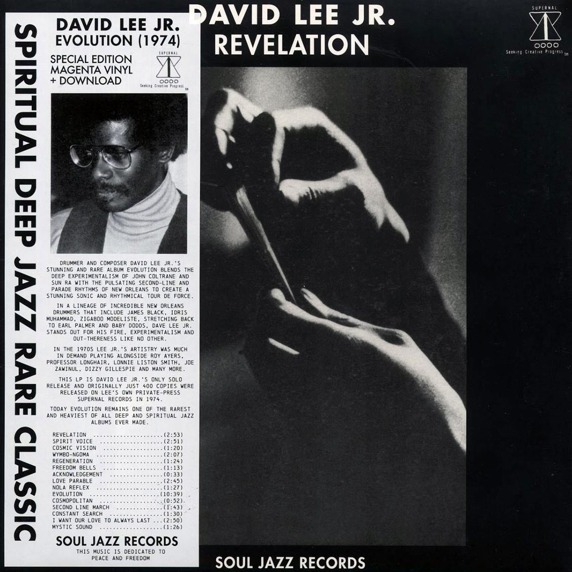 David Lee Jr. - Revelation (ltd. ed.) (magenta vinyl) - Vinyl LP