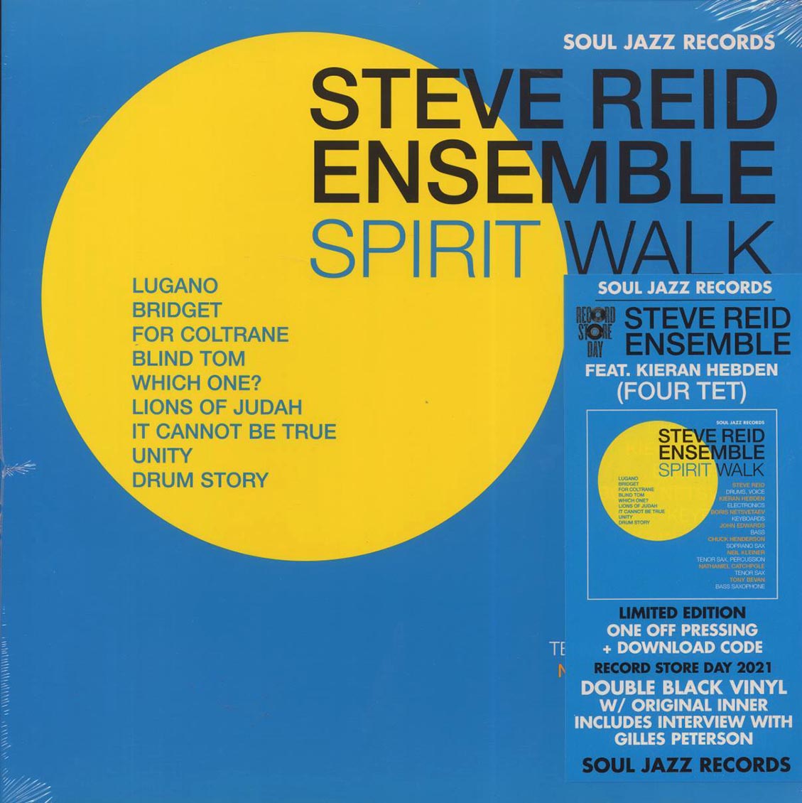 Steve Reid Ensemble - Spirit Walk (RSD 2021) (2xLP) - Vinyl LP