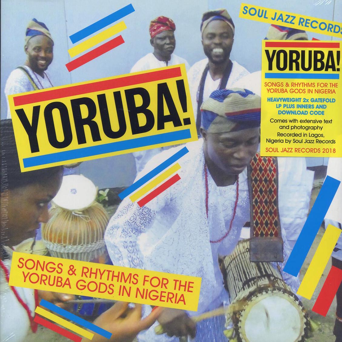 Konkere Beats - Yoruba! Songs & Rhythms For The Yoruba Gods In Nigeria (2xLP) (180g) - Vinyl LP