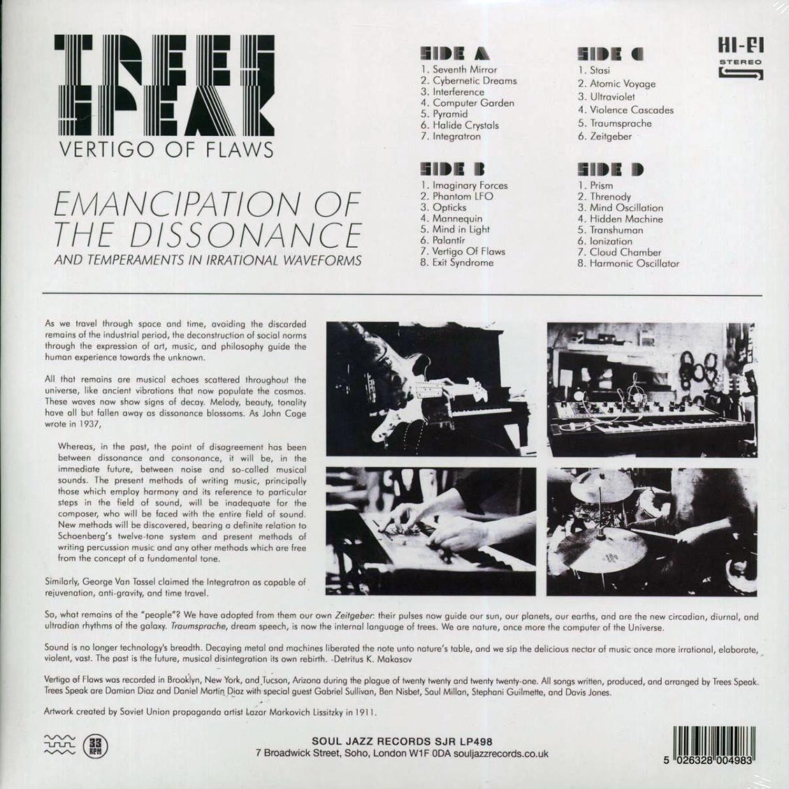Trees Speak - Vertigo of Flaws (ltd. ed.) (2xLP) (incl. a bonus 45rpm vinyl) - Vinyl LP, LP