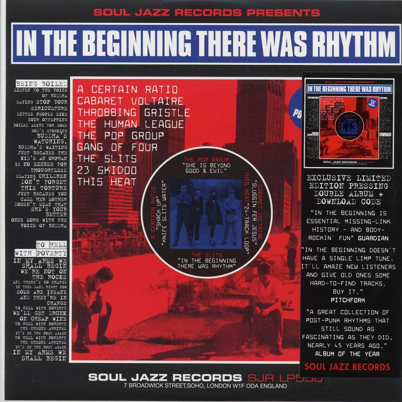 The Slits, The Heat, Gang Of Fours, The Human League, Etc. - In The Beginning There Was Rhythm (ltd. ed.) (2xLP) - Vinyl LP