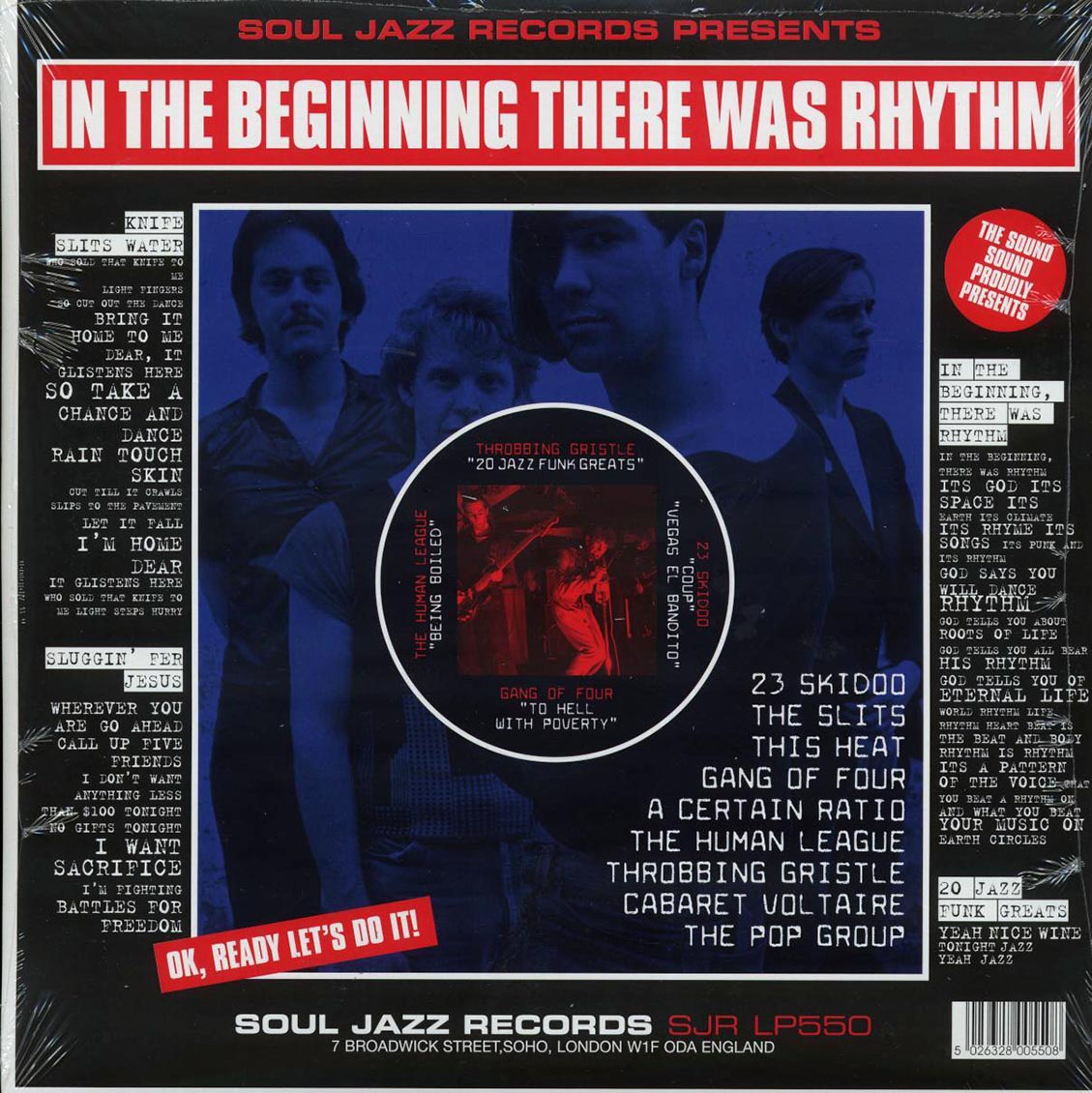 The Slits, The Heat, Gang Of Fours, The Human League, Etc. - In The Beginning There Was Rhythm (ltd. ed.) (2xLP) - Vinyl LP, LP