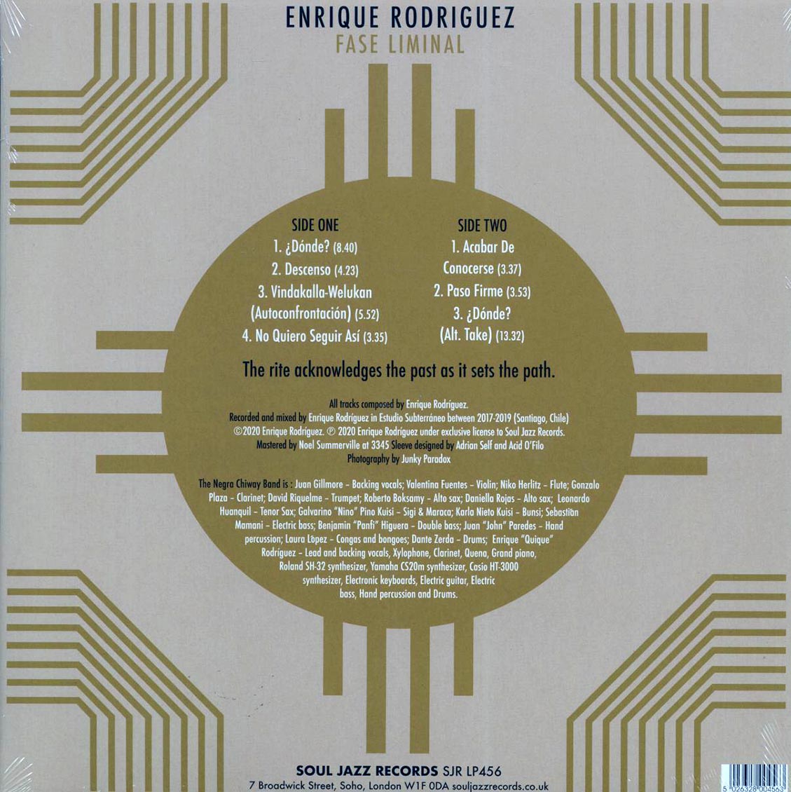 Enrique Rodriguez & The Negra Chiway Band - Fase Liminal - Vinyl LP, LP