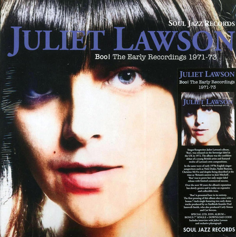 Juliet Lawson - Boo! The Early Recordings 1971-73 (ltd. ed.) (incl. a bonus 45rpm vinyl) - Vinyl LP