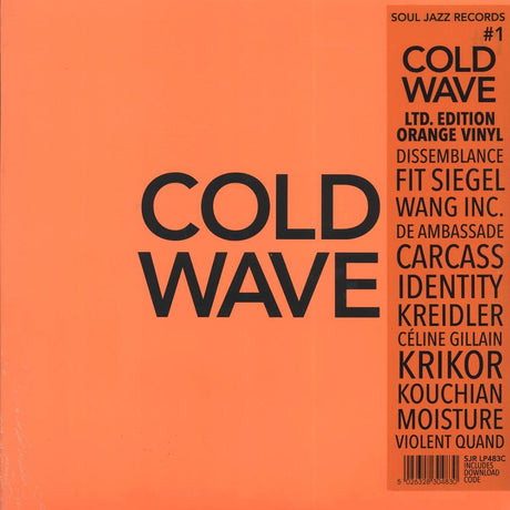 Various - Cold Wave #1 (ltd. ed.) (2xLP) (orange vinyl) - Vinyl LP, LP