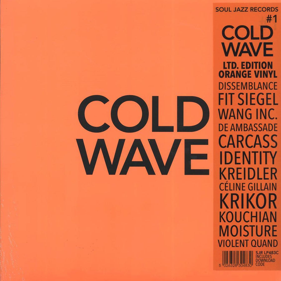 Various - Cold Wave #1 (ltd. ed.) (2xLP) (orange vinyl) - Vinyl LP, LP