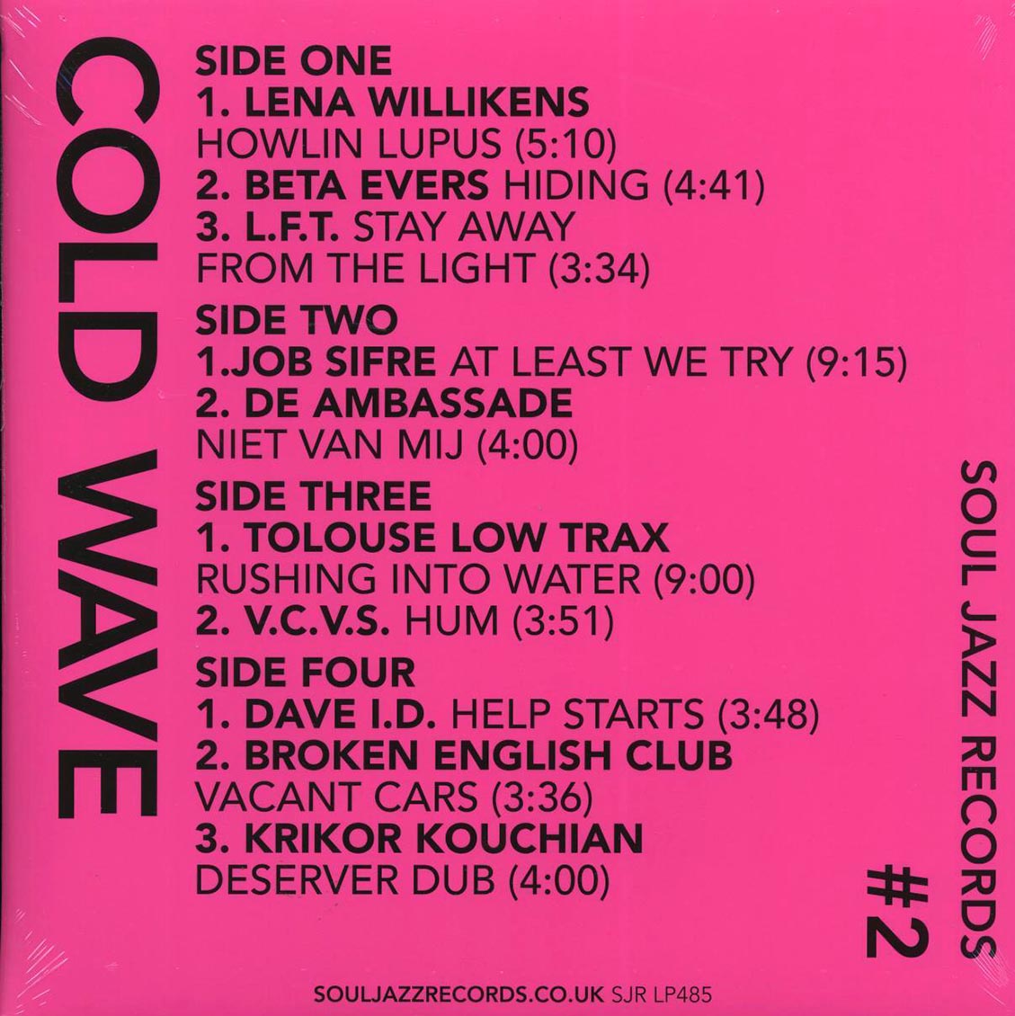 Various - Cold Wave #2 (2xLP) - Vinyl LP, LP