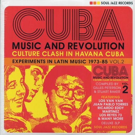 Various - Cuba Music And Revolution Volume 2: Culture Clash In Havana Cuba, Experiments In Latin Music 1973-85 (3xLP) - Vinyl LP, LP