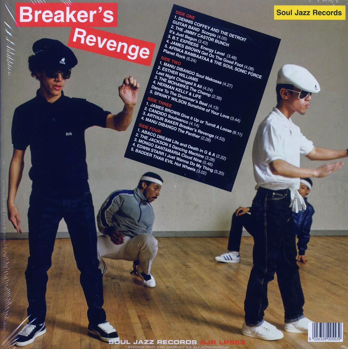 BT Express, Spanky Wilson, Candido, Manu Dibango, The Mohawks, The Jackson 5, Etc. - Arthur Baker Presents Breaker's Revenge: Original B-Boy & B-Girl Breakdance Classics 1970-84 (2xLP) - Vinyl LP, LP
