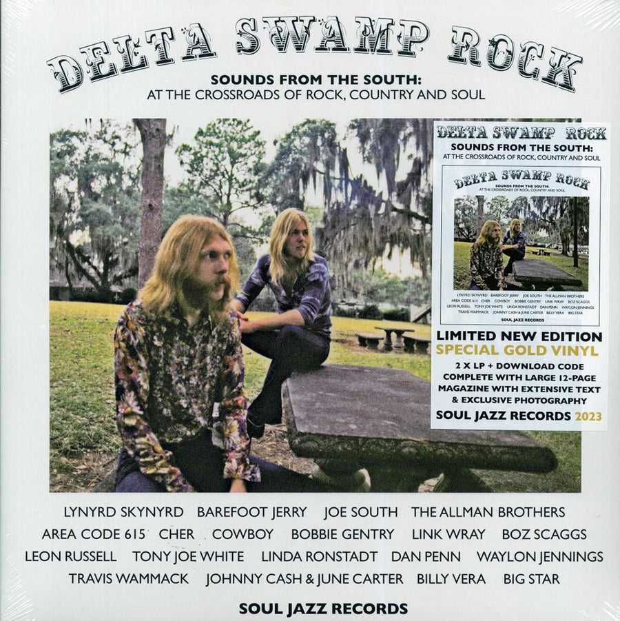 Lynyrd Skynyrd, Barefoot Jerry, The Allman Brothers, Link Wray, Dan Penn, Etc. - Delta Swamp Rock: Sounds From The South At The Crossroads Of Rock, Country And Soul (2xLP) - Vinyl LP, LP