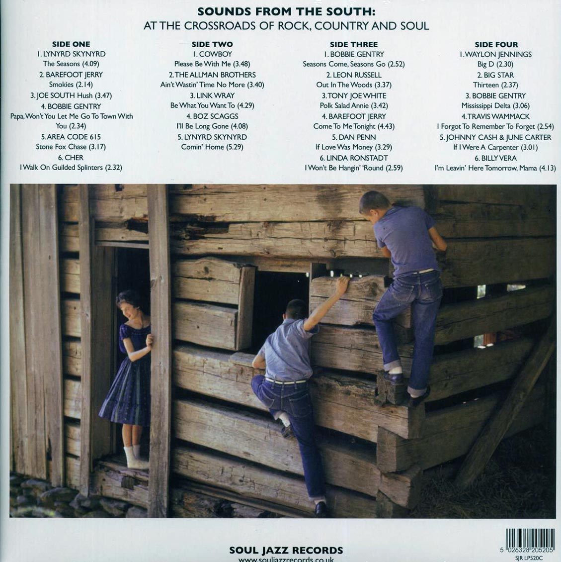 Lynyrd Skynyrd, Barefoot Jerry, The Allman Brothers, Link Wray, Dan Penn, Etc. - Delta Swamp Rock: Sounds From The South At The Crossroads Of Rock, Country And Soul (2xLP) - Vinyl LP, LP