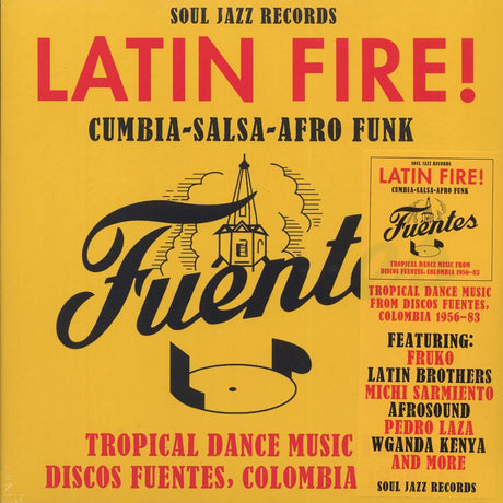 Various - Latin Fire! Tropical Dance Music from Discos Fuentes, Colombia 1956-83 (2xLP) - Vinyl LP, LP