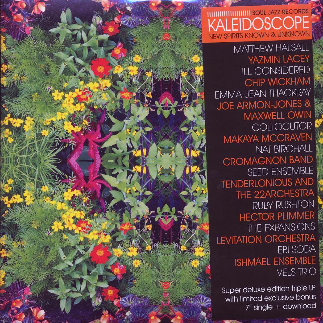 Matthew Halsall, Yazmin Lacey, Ill Considered, Etc. - Kaleidoscope: New Spirits Known & Unknown (ltd. ed.) (3xLP) (deluxe edition) (incl. 7") - Vinyl LP