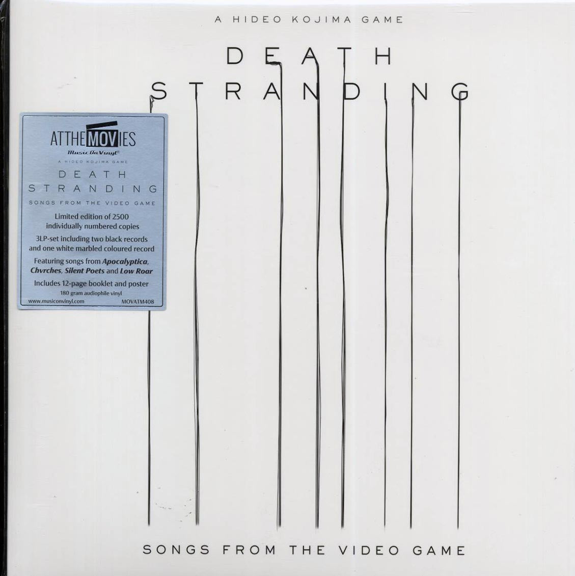 Chvrches, Low Roar, Apocalyptica, Silent Poets - Death Stranding: Songs From The Video Game (ltd. ed.) (3xLP) (black/white marbled vinyl) - Vinyl LP