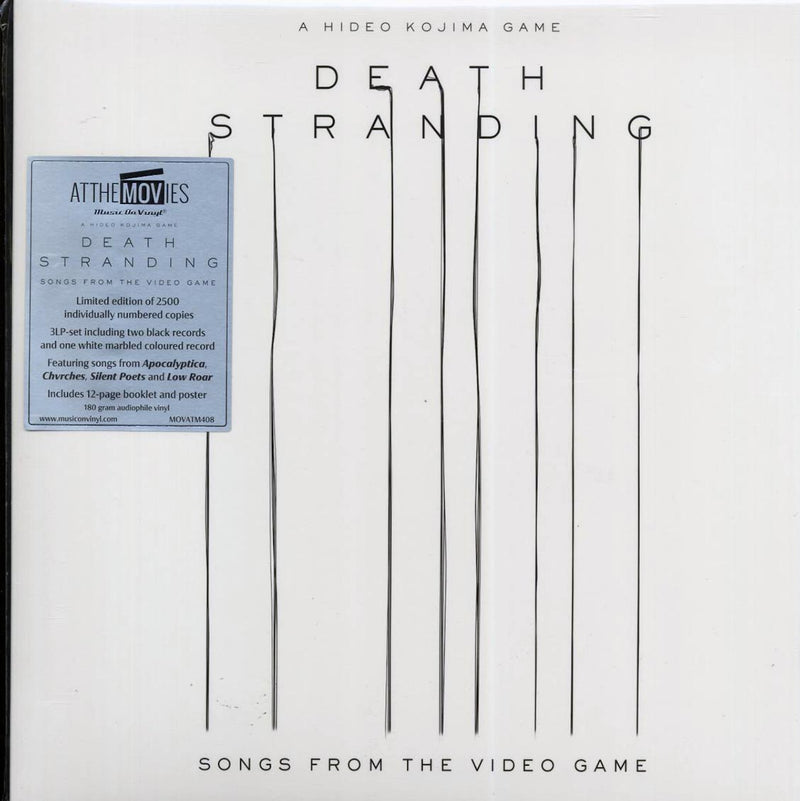 Chvrches, Low Roar, Apocalyptica, Silent Poets - Death Stranding: Songs From The Video Game (ltd. ed.) (3xLP) (black/white marbled vinyl) - Vinyl LP