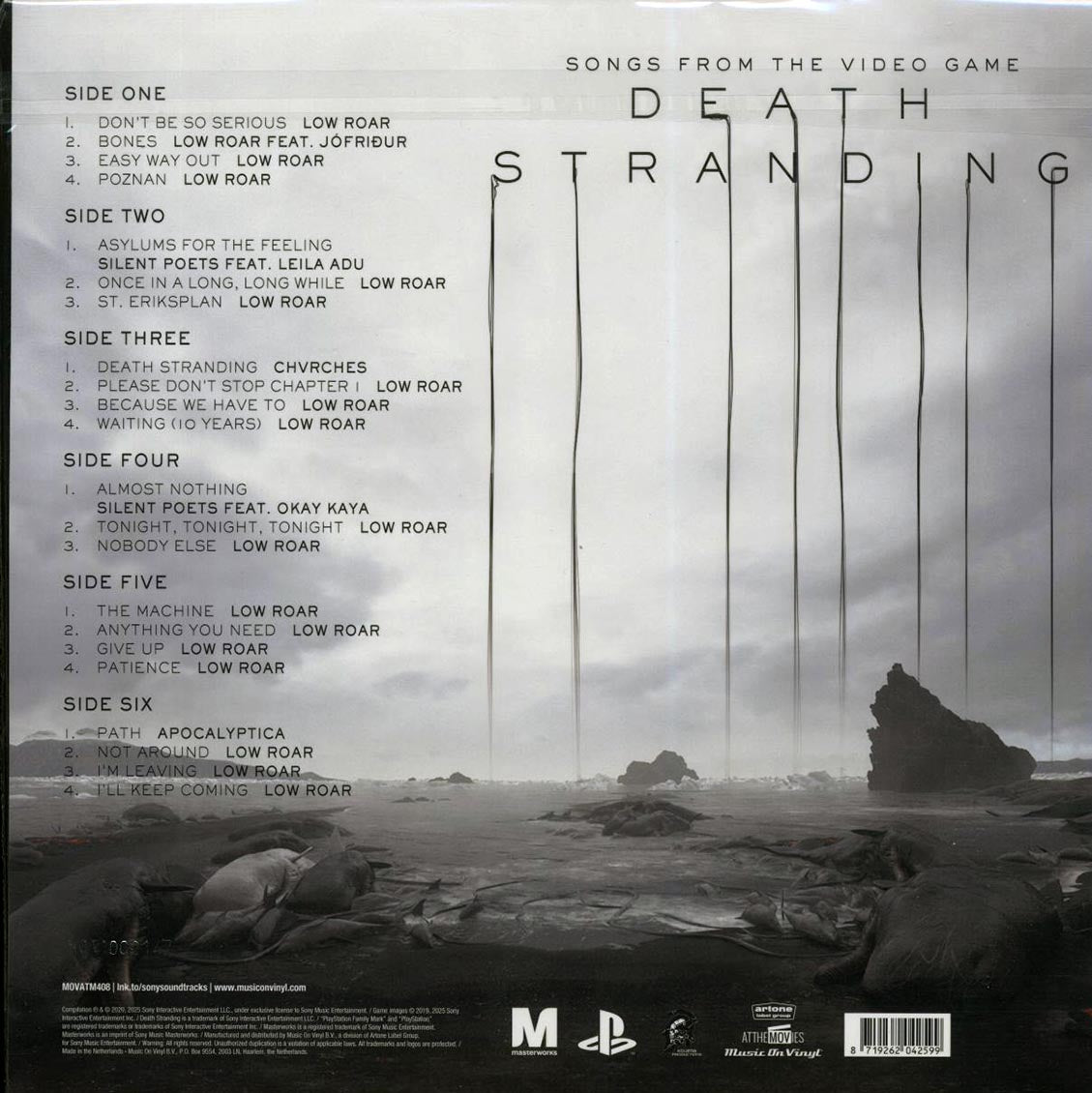 Chvrches, Low Roar, Apocalyptica, Silent Poets - Death Stranding: Songs From The Video Game (ltd. ed.) (3xLP) (black/white marbled vinyl) - Vinyl LP, LP