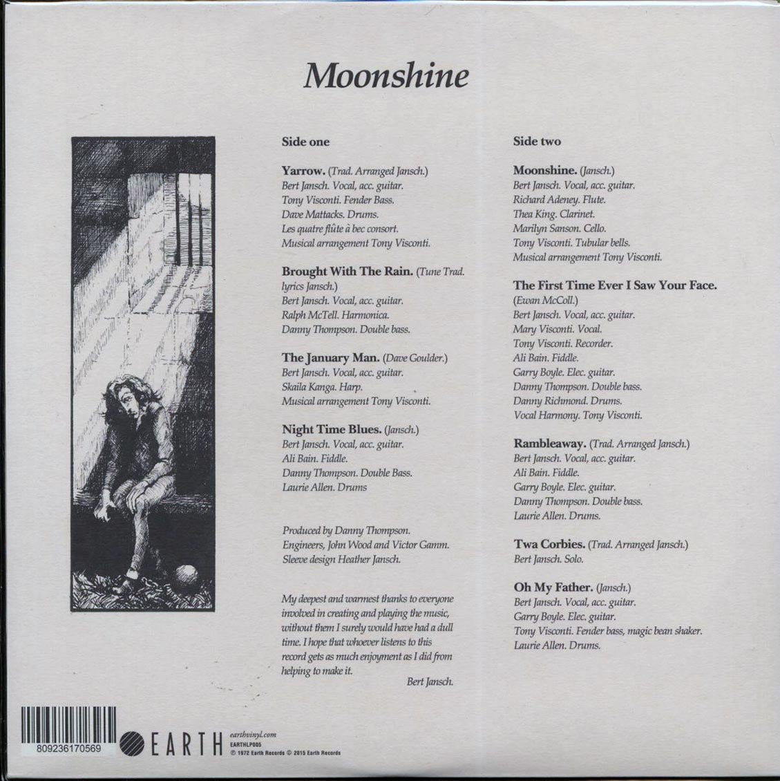 Bert Jansch - Moonshine (ltd. ed.) (picture disc) - Vinyl LP, LP
