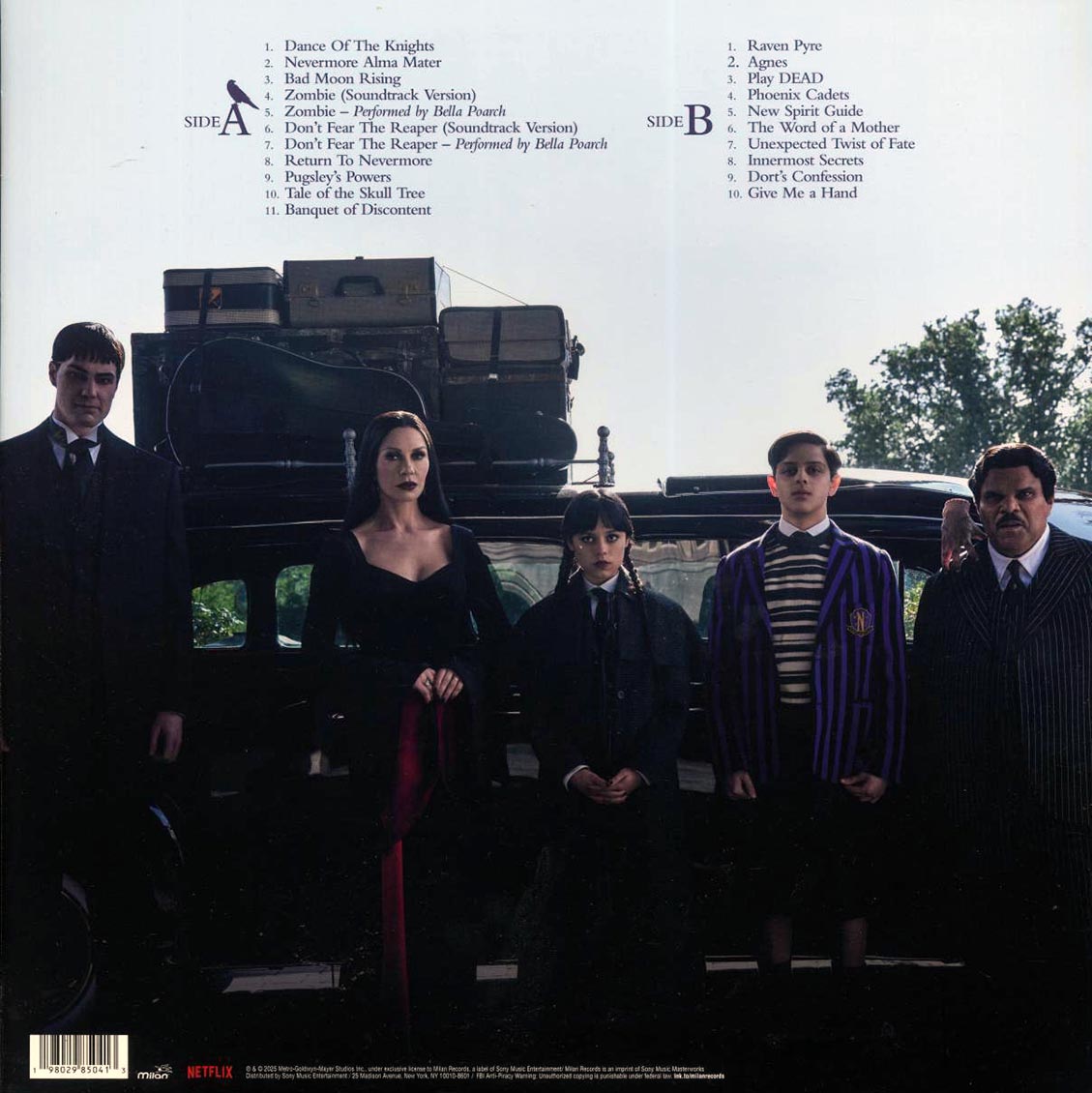 Various, Chris Bacon - Wednesday, Season 2: Soundtrack Highlights From The Netflix Series (purple marble) - Vinyl LP, LP
