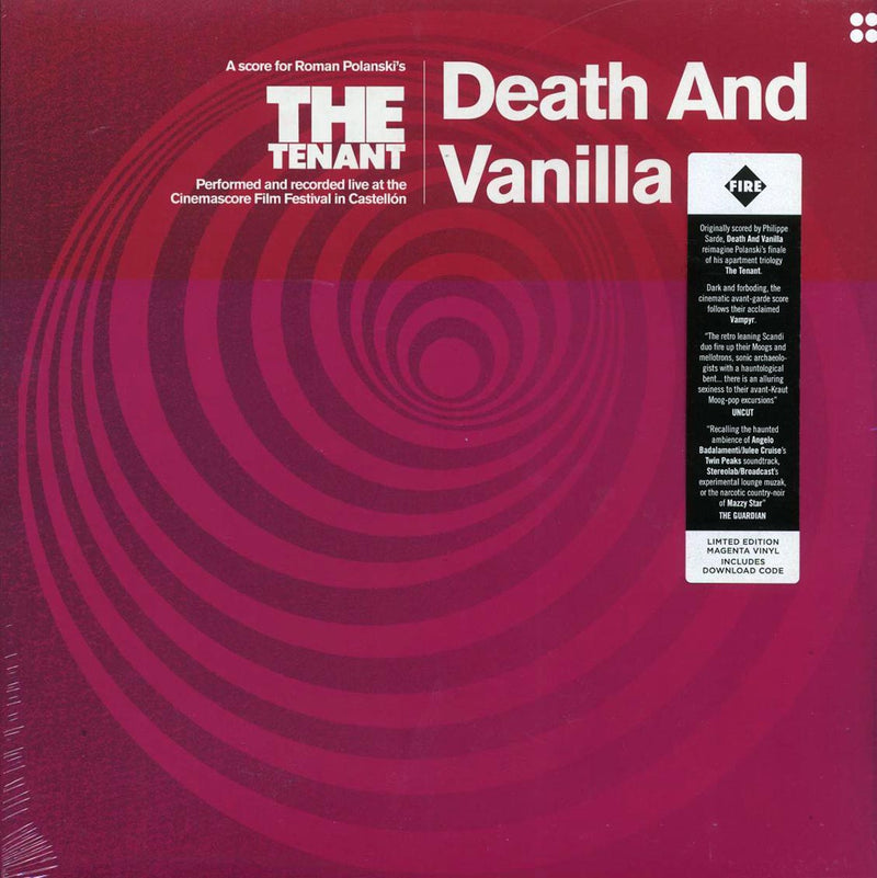 Death And Vanilla - A Score For Roman Polanski's The Tenant (ltd. ed.) (magenta vinyl) - Vinyl LP