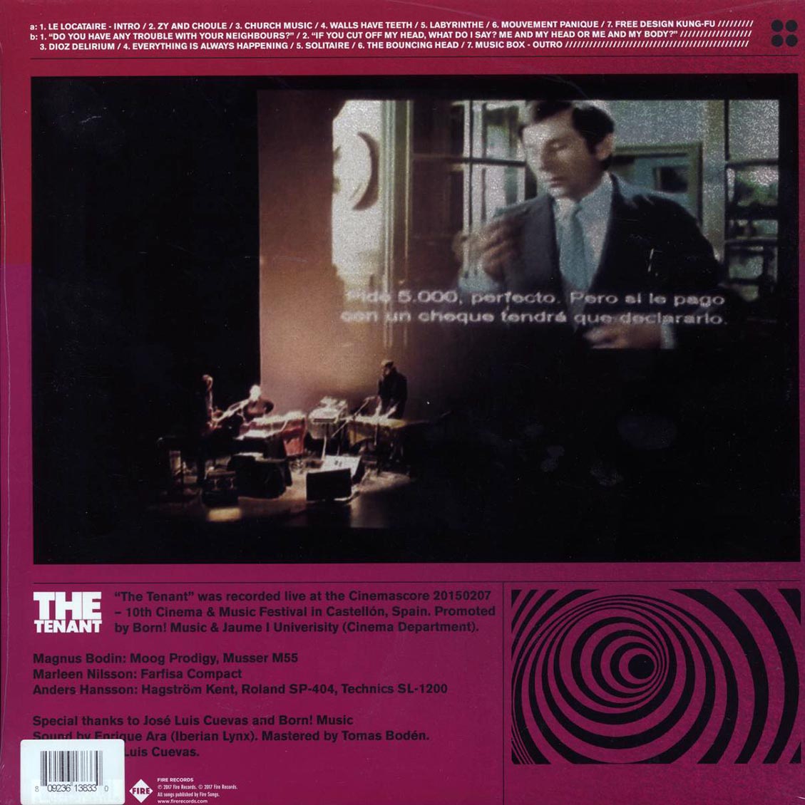 Death And Vanilla - A Score For Roman Polanski's The Tenant (ltd. ed.) (magenta vinyl) - Vinyl LP, LP