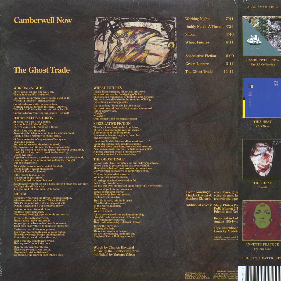 Camberwell Now - The Ghost Trade (ltd. ed.) (ghost swirl vinyl) - Vinyl LP, LP